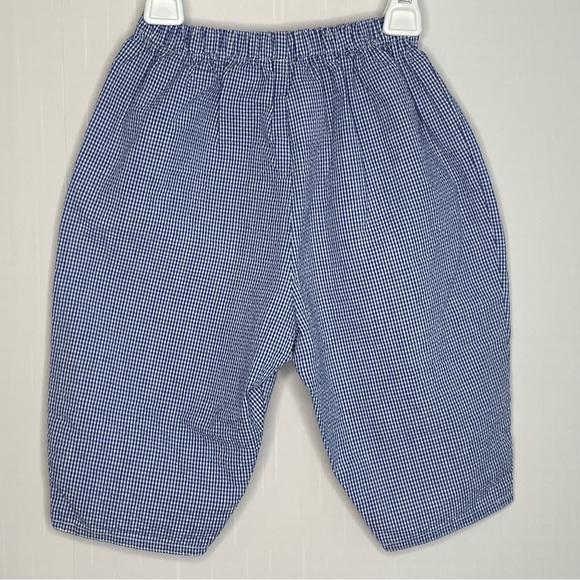 Vintage Samara Girls Bunny Seersucker Outfit Blue White S 24 Months - Picture 9 of 15